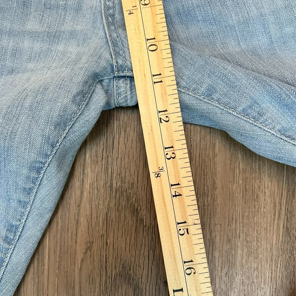 Mavi Zach Straight Leg Jeans Light Wash 5 Pocket Denim Men's